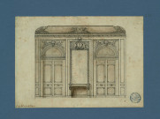 Petit salon du duc d'Aumont / Pierre-Adrien Pâris , [S.l.] : [P.-A. Pâris], [1700-1800]
