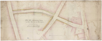 Plan d'alignement de la rue d'Anversdressé par Longin