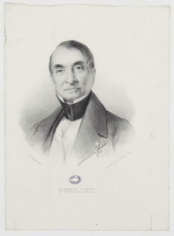 Dusillet [image fixe] / Lith. E. Mazaroz Lith  ; Lith de Guasco-Jobard à Dijon , Besançon : Chalandre Fils, 1810/1830
