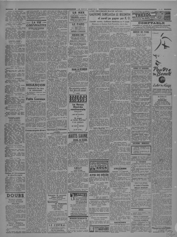 01/07/1943 - Le petit comtois [Texte imprimé] : journal républicain démocratique quotidien