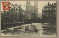 Besançon - Les Inondations de janvier 1910 - Le Pont de Battant. [image fixe]