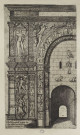 Arcus triumphalis Aureliano Imp. olim a Bisont. positi relliquiae ut nunc Vesontione cernuntur. 1614 [image fixe] , 1614