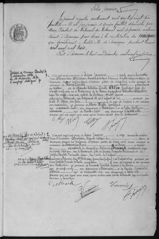 Registre des naissances, 1903