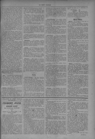 17/08/1883 - Le petit comtois [Texte imprimé] : journal républicain démocratique quotidien