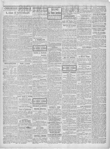 10/02/1929 - Le petit comtois [Texte imprimé] : journal républicain démocratique quotidien
