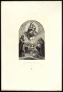 La Vierge au donataire [estampe] / J. M. St. Eve sculpt.  ; Raphaël pinxt. , London ; Paris ; New York : E. Gambart : Furne & Perrotin èditeurs : Goupil, 1854
