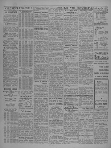 11/02/1933 - Le petit comtois [Texte imprimé] : journal républicain démocratique quotidien