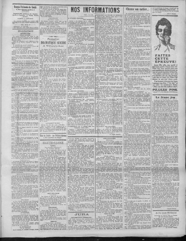 23/05/1921 - La Dépêche républicaine de Franche-Comté [Texte imprimé]