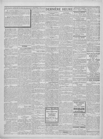 12/05/1927 - Le petit comtois [Texte imprimé] : journal républicain démocratique quotidien