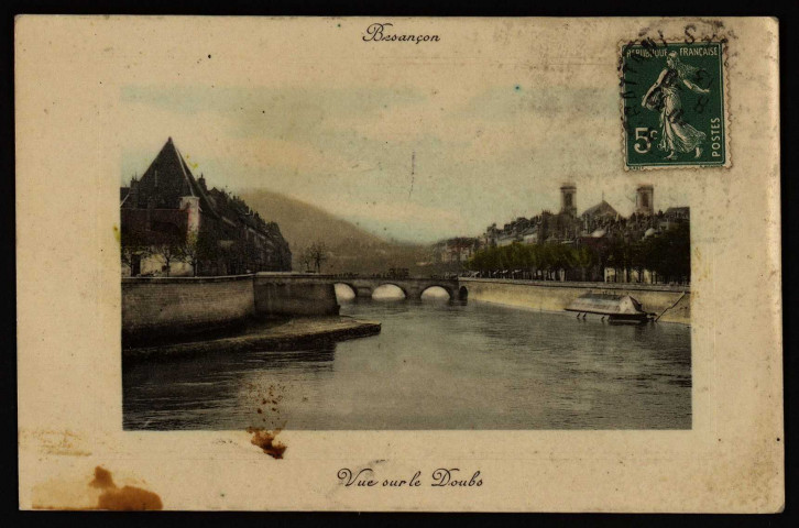 Besançon. Vue sur le Doubs [image fixe] , 1904/1913