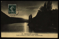 Coucher de Soleil sur le Doubs à Velotte ; vue prise du Pont [image fixe] , Paris : I. P. M., 1904/1911
