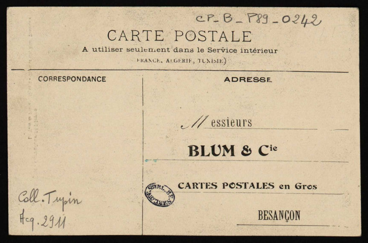 Besançon - Carrefour St-Pierre [image fixe] , Besançon : Blum et Cie. Edit., 1904-1909