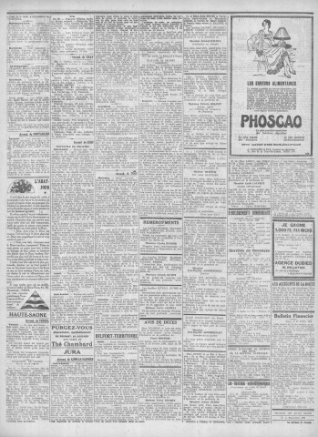 26/02/1929 - Le petit comtois [Texte imprimé] : journal républicain démocratique quotidien