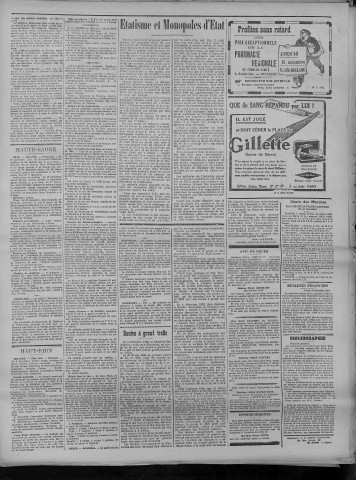 12/12/1923 - La Dépêche républicaine de Franche-Comté [Texte imprimé]