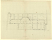 Prisons royales de Chalon-sur-Saône. Plan / Pierre-Adrien Pâris , [S.l.] : [P.-A. Pâris], [1780]