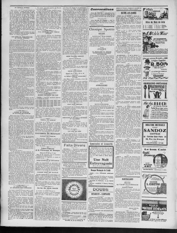 05/06/1931 - La Dépêche républicaine de Franche-Comté [Texte imprimé]