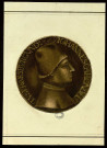 Jean de Carondelet. Buste, profil droit, d'après une médaille en bronze grand modèle appartenant au Musée de Dole , [S.l.] : [s.n.], [1800-1899]