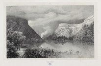 Le Lac de Chalin [estampe] : Franche-Comté / Villeneuve 1826, lith. de Engelmann , [S.l.] : [s.n.], 1826