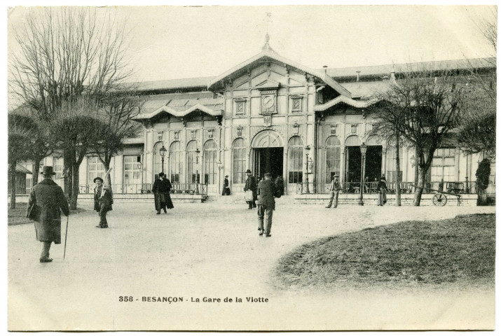 Besançon. La Gare de la Viotte [image fixe] , 1904/1930