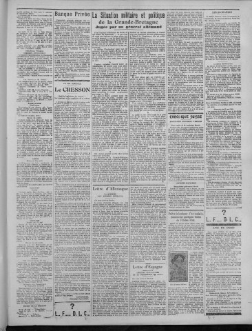 30/05/1922 - La Dépêche républicaine de Franche-Comté [Texte imprimé]