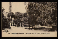 Besançon. - Entrée du Parc du Casino des Bains-Salins [image fixe] , Besançon : Etablissement C. Lardier - Besançon, 1904/1930