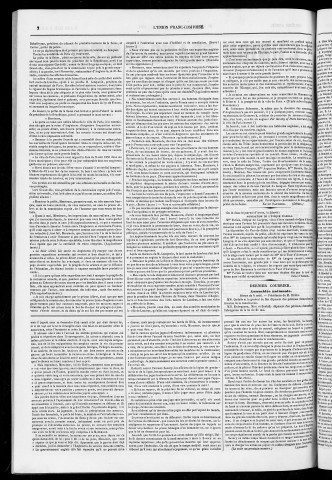 05/08/1851 - L'Union franc-comtoise [Texte imprimé]