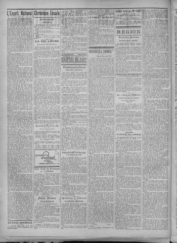 06/09/1917 - La Dépêche républicaine de Franche-Comté [Texte imprimé]