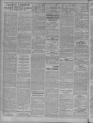 20/01/1909 - La Dépêche républicaine de Franche-Comté [Texte imprimé]