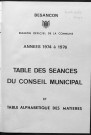 Registre des délibérations du conseil municipal. : Années 1974-1976.