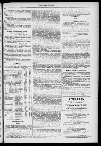 15/04/1874 - L'Union franc-comtoise [Texte imprimé]