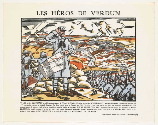 Les héros de Verdun, affiche