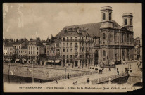 Besançon - Pont Battant - Eglise de la Madeleine et Quai Veil-Picard - C.L.B. [image fixe] , Besançon : Phototypie artistique C. Lardier, 1914/1930