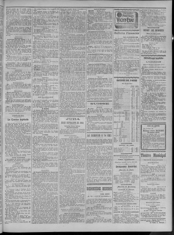 25/10/1911 - La Dépêche républicaine de Franche-Comté [Texte imprimé]