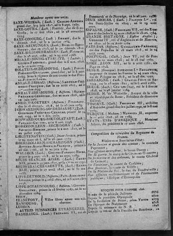 L'Anabaptiste ou le cultivateur par expérience [Texte imprimé] : almanach nouveau /