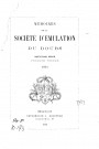 01/01/1921 - Mémoires de la Société d'émulation du Doubs [Texte imprimé]