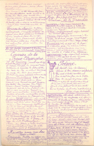 11/12/1914 - Le Petit Voisognard : organe bi-hebdomadaire du 369e terrassiers