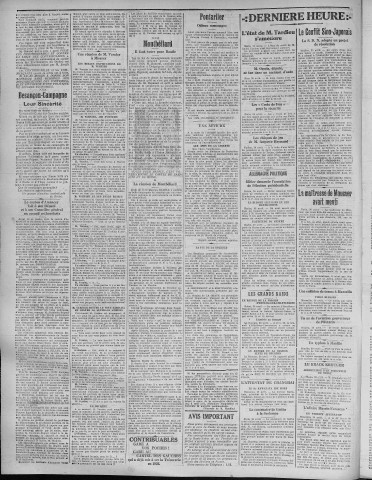 01/05/1932 - La Dépêche républicaine de Franche-Comté [Texte imprimé]