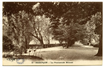 Besançon. La Promenade Micaud [image fixe] , Besançon : Etablissements C. Lardier, 1904/1930