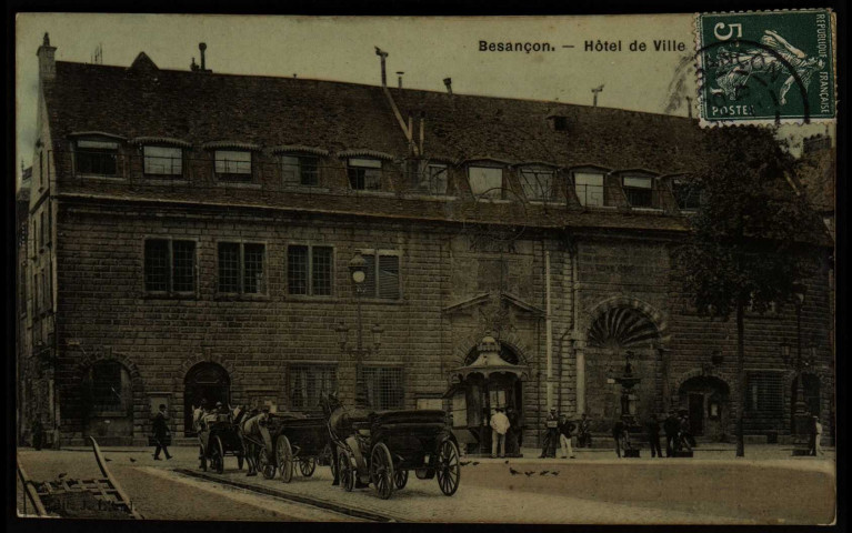 Besançon - Besançon - Hôtel de Ville. [image fixe] , Besançon : Edit. J. Liard, 1905/1908