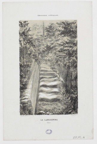 La Languetine (Alaise) [image fixe] / A.Vaissier del & lith.  ; Imp. Valluet J.ne , [ca 1864]