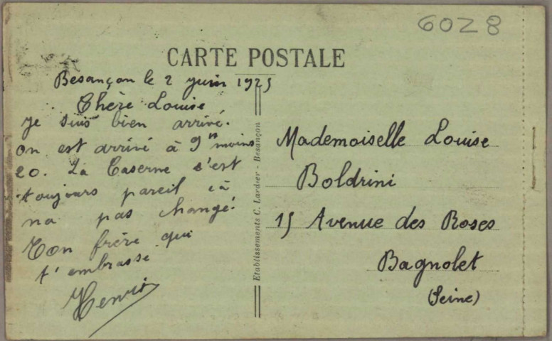 Caserne Brun.