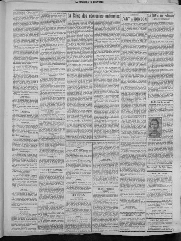 28/12/1921 - La Dépêche républicaine de Franche-Comté [Texte imprimé]