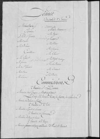 Registre des délibérations municipales 1er janvier - 31 décembre 1774