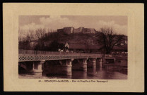 Besançon-les-Bains - Pont de Bregille et Fort Beauregard [image fixe] 1905/1912