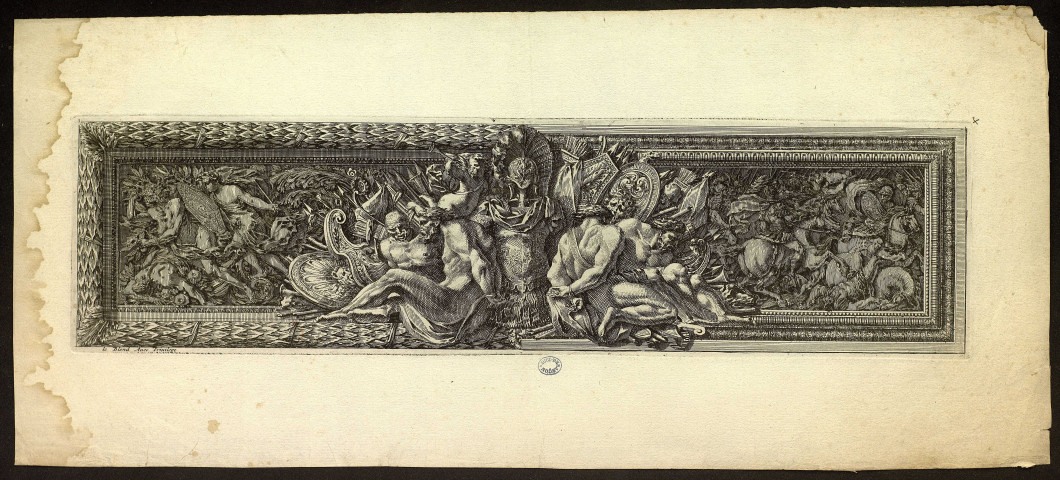 Quatre décors muraux [image fixe] / Le Blond Avec Privilege , 1655/1709