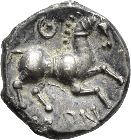 A.X52LAV.33 - pièce de monnaie ; quinaire