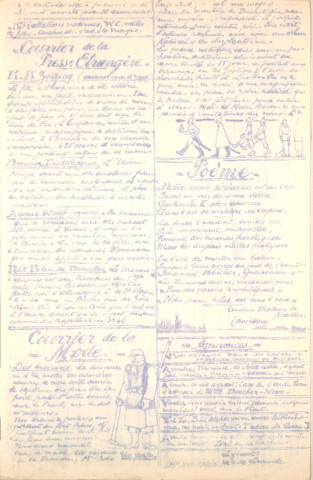 27/01/1915 - Le Petit Voisognard : organe bi-hebdomadaire du 369e terrassiers