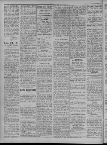 10/03/1911 - La Dépêche républicaine de Franche-Comté [Texte imprimé]