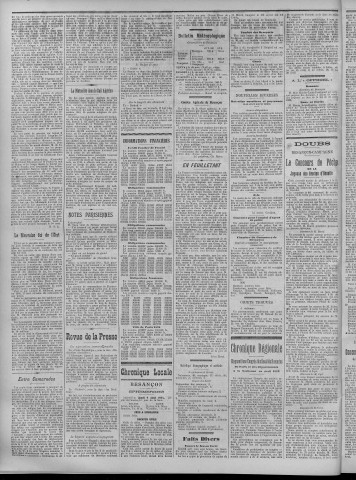 07/08/1911 - La Dépêche républicaine de Franche-Comté [Texte imprimé]