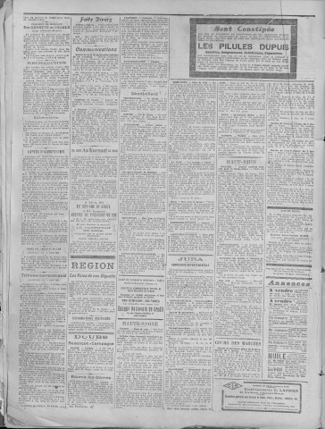 04/01/1919 - La Dépêche républicaine de Franche-Comté [Texte imprimé]